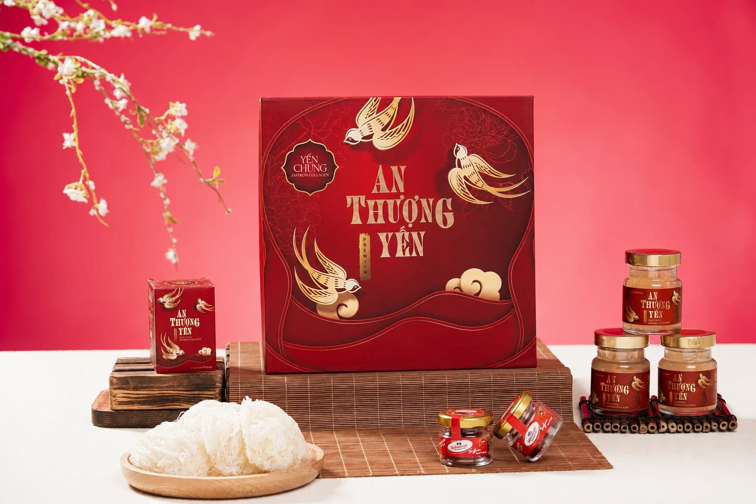 Yến Chưng Saffron Collagen